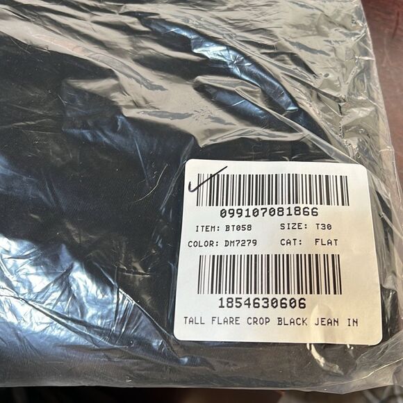 J. Crew Factory Flare crop black jean in all-day stretch - Picture 5 of 5